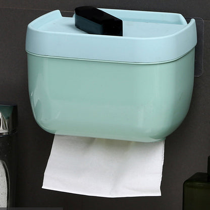 Plastic Tissue Box, Multi-Functional Tissue Box Holder, Plastic Paper Towel Box, Wall Mounted Tissue Box V1189-WXFWAL-20260319-00986