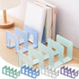 Acrylic Desk File Sorter, 4 Compartments Desktop File Organizer, Closet Organizer, Bookshelf Divider for Home V1189-WXFWAL-20260319-00994