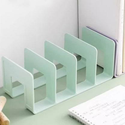 Acrylic Desk File Sorter, 4 Compartments Desktop File Organizer, Closet Organizer, Bookshelf Divider for Home V1189-WXFWAL-20260319-00995