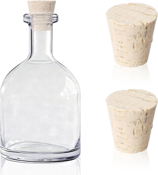 Tutuviw 2 Pcs Carboy Cork Stopper Glass Carboy Cap for 1, 3, 5, 6 Gallon Glass Water Jug 1 x 1.5 x 1.6 Inches V1189-WXFWAL-20260319-01041