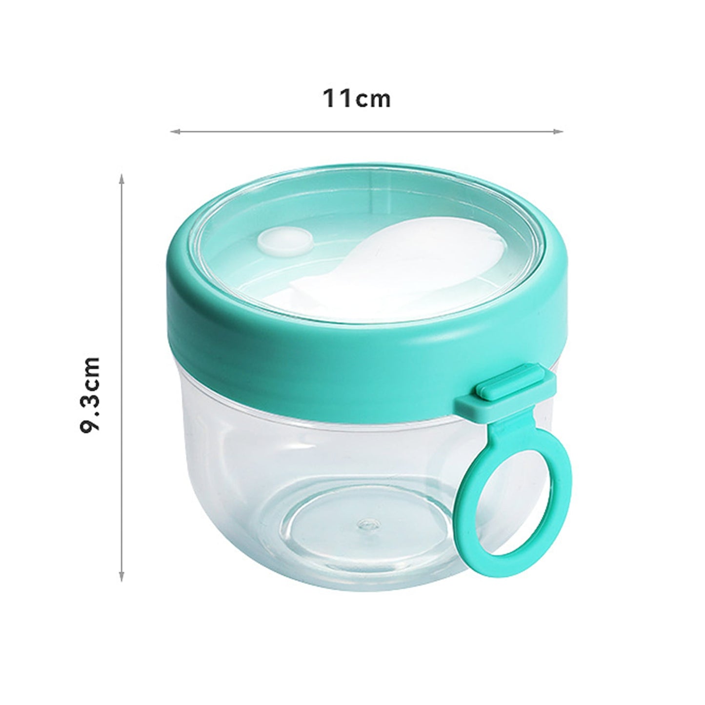 BOBASNDM Polycarbonate White PC Leakproof Yogurt Container Cyan V1189-WXFWAL-20260319-01068