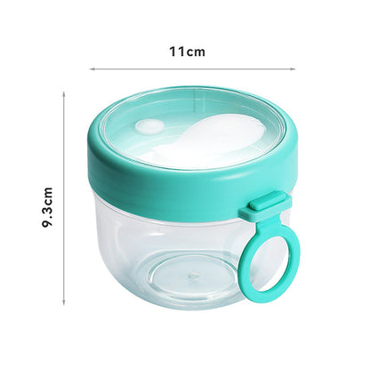 BOBASNDM Polycarbonate White PC Leakproof Yogurt Container Cyan V1189-WXFWAL-20260319-01068