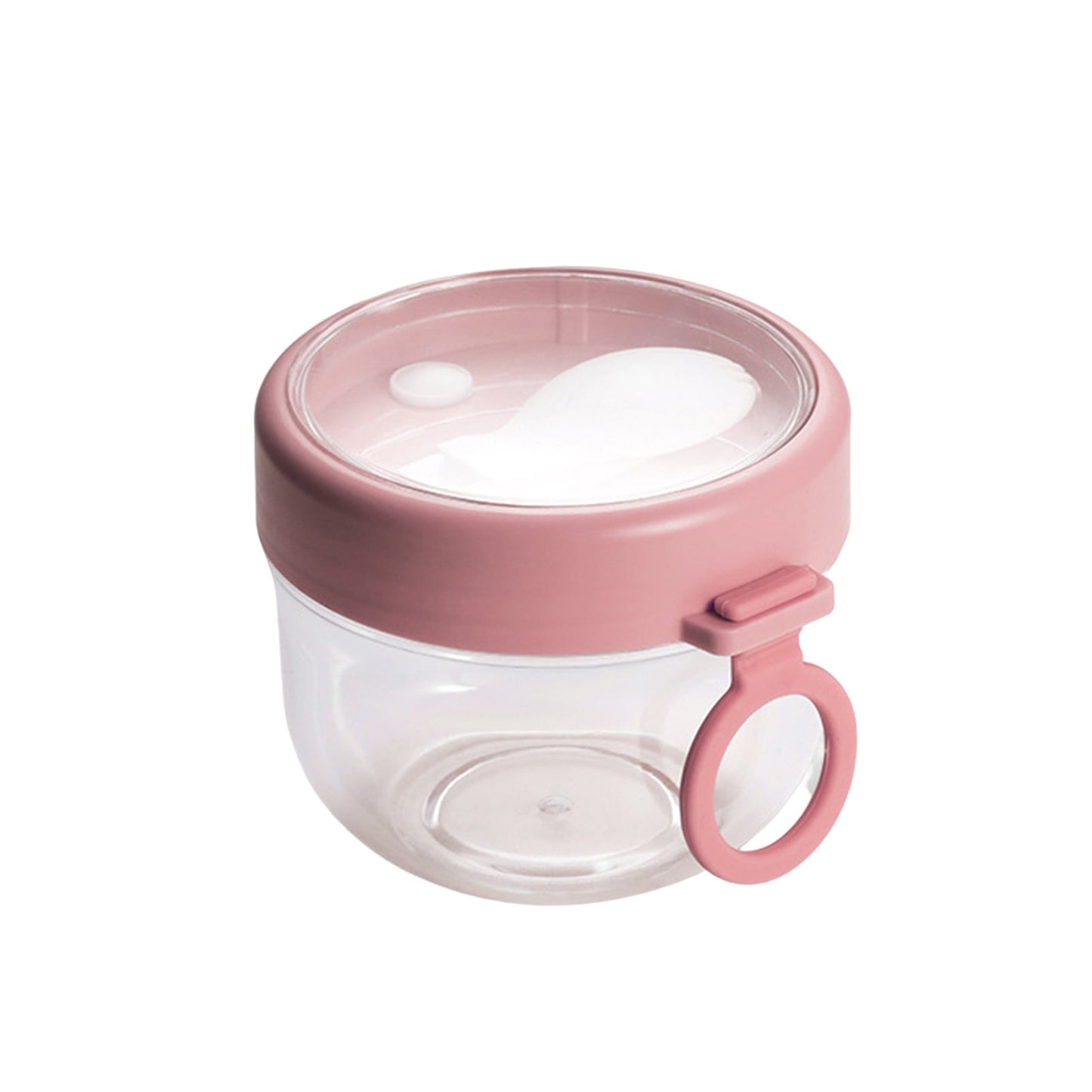 BOBASNDM Polycarbonate White PC Leakproof Yogurt Container Pink V1189-WXFWAL-20260319-01069