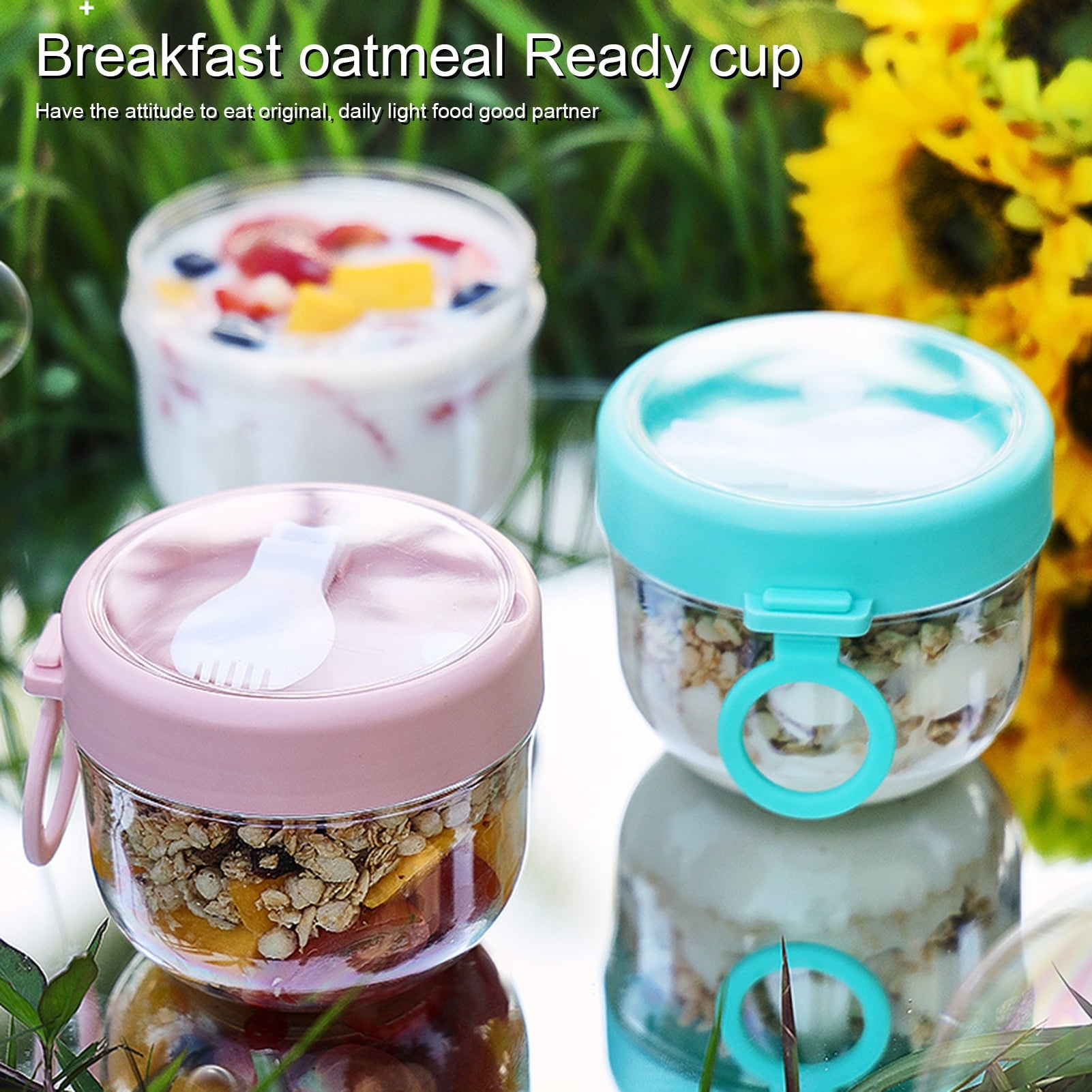 BOBASNDM Polycarbonate White PC Leakproof Yogurt Container Pink V1189-WXFWAL-20260319-01069