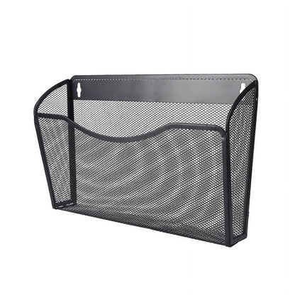 Tutuviw Wall Mount File Organizer Metal Letter Size Black V1189-WXFWAL-20260319-01071
