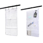 2Pcs Hanging Mesh Pocket Shower Organizer, Bathroom Shower Candy Organizer, Shower Organizer with 6 Pockets V1189-WXFWAL-20260319-01079
