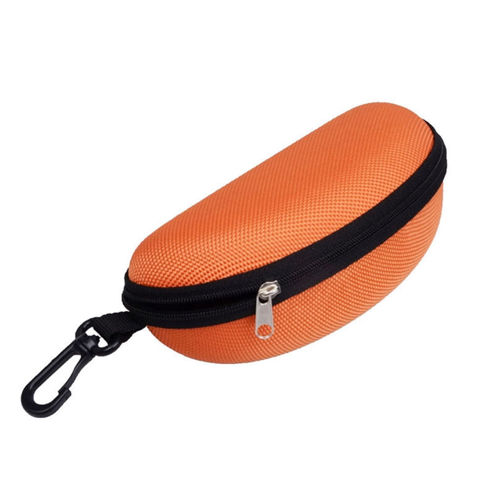 opvise Sunglasses Case Solid Large Space Waterproof Protective Glasses Case Travel Box for Adult Orange V1189-WXFWAL-20260319-01098