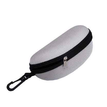 opvise Sunglasses Case Solid Large Space Waterproof Protective Glasses Case Travel Box for Adult Silver V1189-WXFWAL-20260319-01099