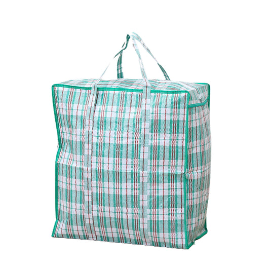 Dream Lifestyle Large Capacity Storage Bags, Large Checkered Storage Laundry Bag with Zipper & Handles for V1189-WXFWAL-20260319-01114