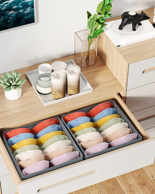 Tutuviw Wardrobe Clothes Organizer for Jeans, Upgraded Drawer Organizers for Clothing with Handle Foldable, V1189-WXFWAL-20260319-01127