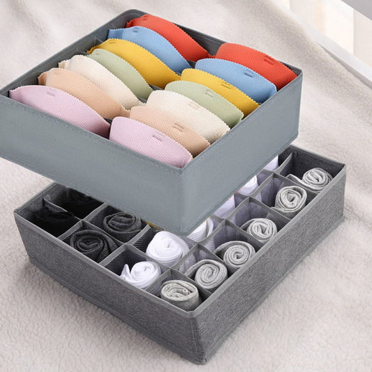 Tutuviw Wardrobe Clothes Organizer for Jeans, Upgraded Drawer Organizers for Clothing with Handle Foldable, V1189-WXFWAL-20260319-01130