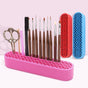 Bueautybox Makeup Beauty Brush Holder Organizer, Lipstick Holder Case Silicone Nail Polish Storage Rack V1189-WXFWAL-20260319-01138
