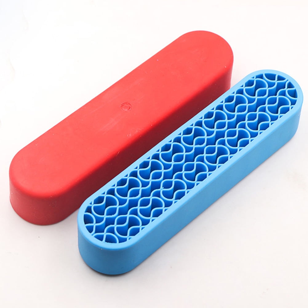 Bueautybox Makeup Beauty Brush Holder Organizer, Lipstick Holder Case Silicone Nail Polish Storage Rack V1189-WXFWAL-20260319-01138