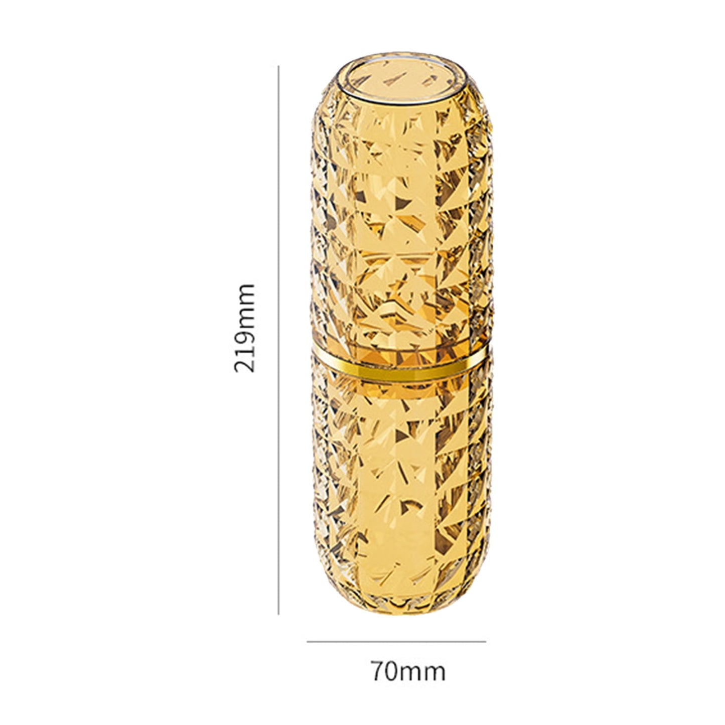 harmtty Toothbrush Box Large Capacity Light Luxury Portable Travel Toothbrush Toothpaste Holder Case for V1189-WXFWAL-20260319-01141