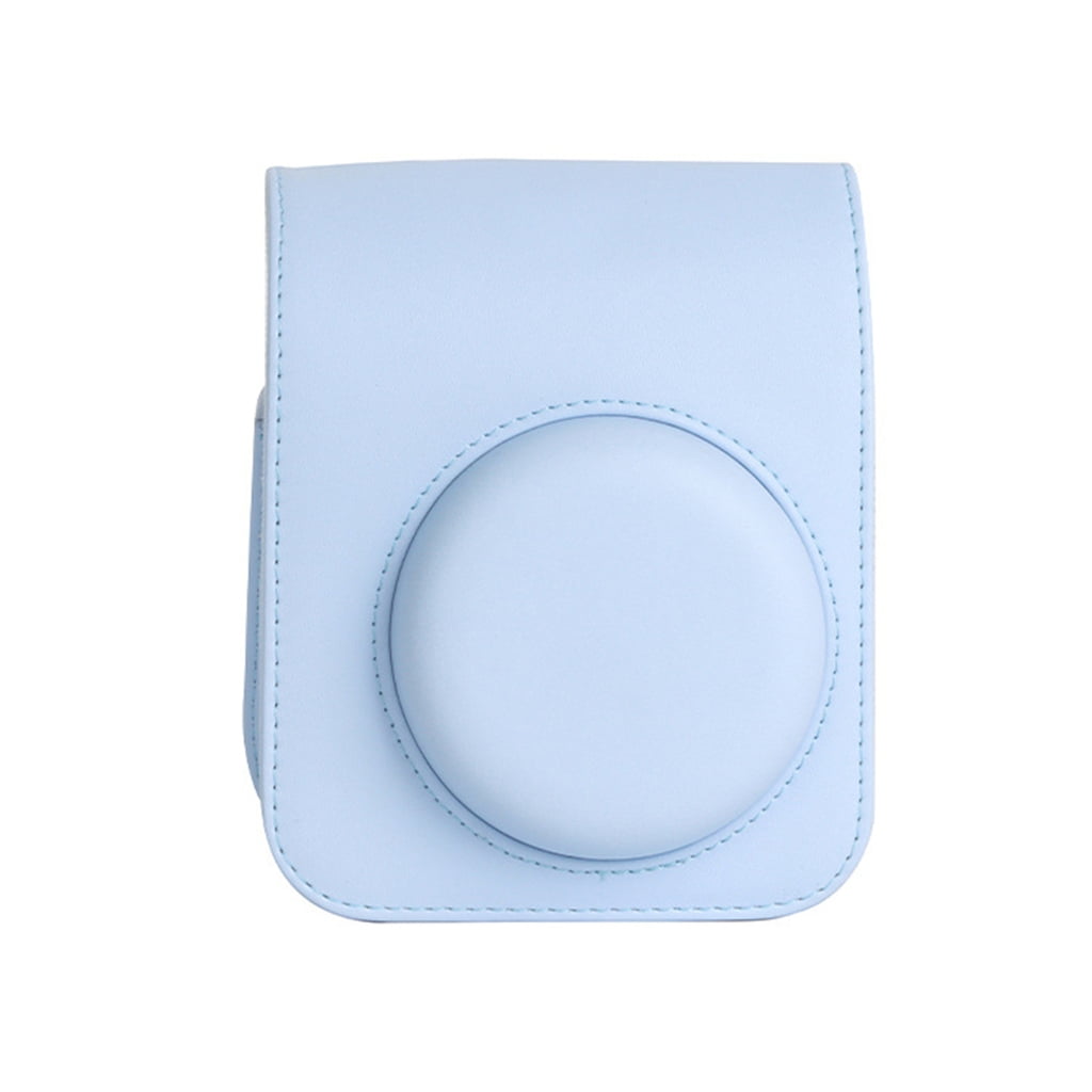 For Instax Mini 12 Camera Case PU Leather Soft Silicone Cover Bag for Fujifilm Polaroid Film Camera Bag V1189-WXFWAL-20260319-01170