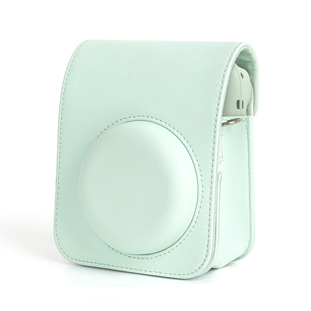 For Instax Mini 12 Camera Case PU Leather Soft Silicone Cover Bag for Fujifilm Polaroid Film Camera Bag V1189-WXFWAL-20260319-01170