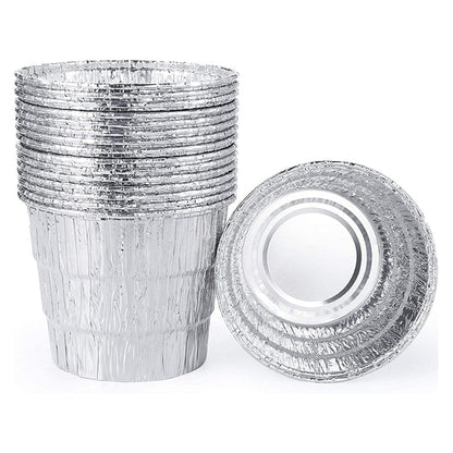 12 Pack Disposable Drip Grease Bucket Liners, Grill Drip Tray, Disposable Foil Liner for BBQ Drip Bucket V1189-WXFWAL-20260319-01177
