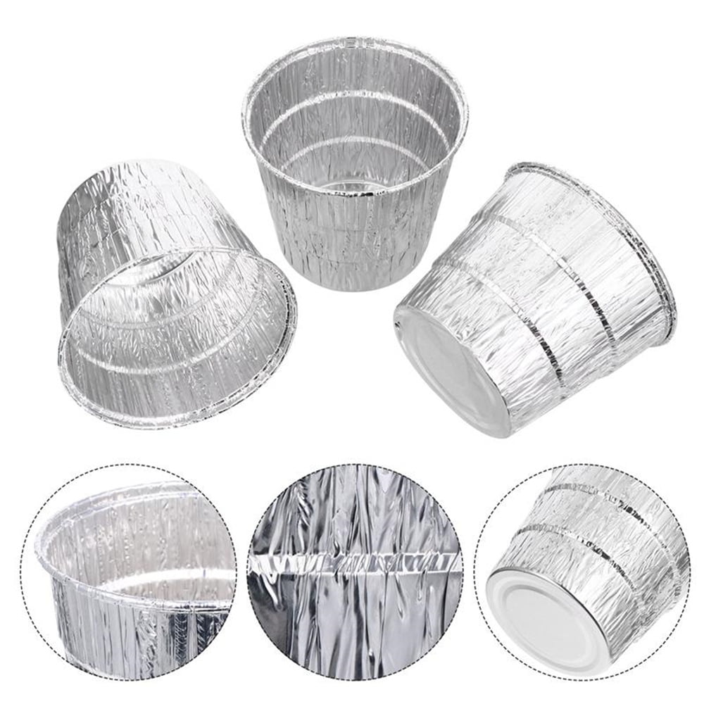 12 Pack Disposable Drip Grease Bucket Liners, Grill Drip Tray, Disposable Foil Liner for BBQ Drip Bucket V1189-WXFWAL-20260319-01177