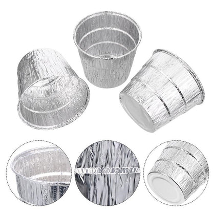 12 Pack Disposable Drip Grease Bucket Liners, Grill Drip Tray, Disposable Foil Liner for BBQ Drip Bucket V1189-WXFWAL-20260319-01177