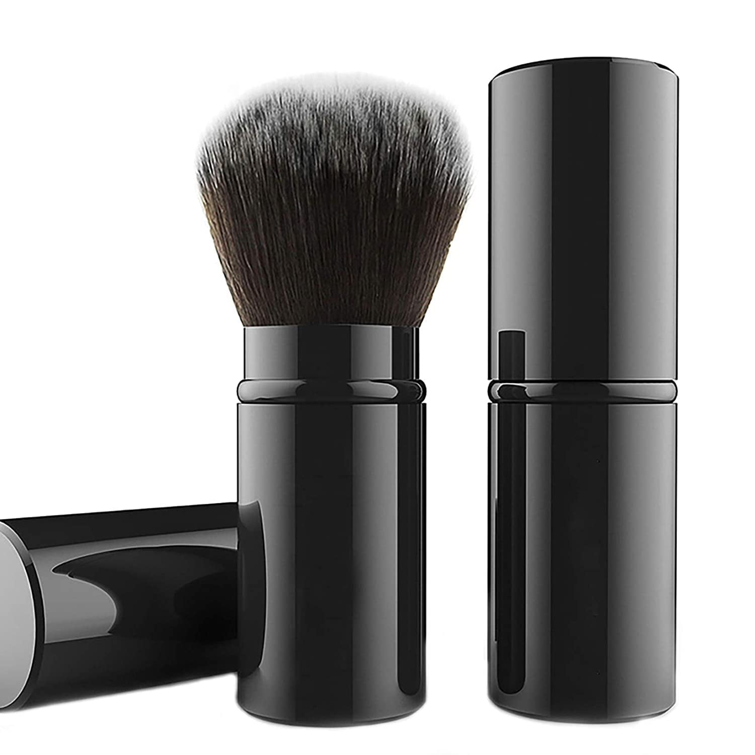 Retractable Foundation Makeup Brushes, Travel Flat Top Kabuki Powder Brush V1189-WXFWAL-20260319-01179