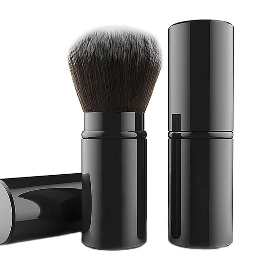 Retractable Foundation Makeup Brushes, Travel Flat Top Kabuki Powder Brush V1189-WXFWAL-20260319-01179