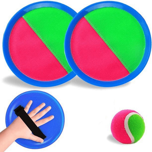 Tutuviw Toss and Catch Ball Set - Paddle Ball and Catch Game for Adults - Sticky Ball Catch Set - 2 Paddles, V1189-WXFWAL-20260319-01180