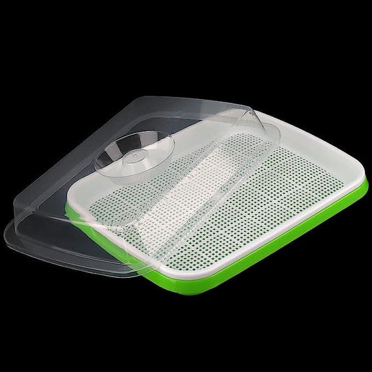 Tutuviw BPA Free Hydroponics Soilless Seeds Sprouter Microgreen Seed Sprouter Trays Seed Germination Double V1189-WXFWAL-20260319-01182