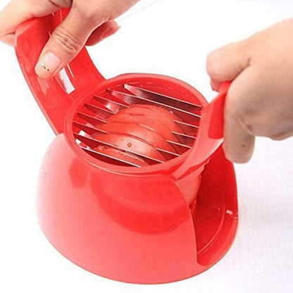 Fruit and Vegetable Cutter, 1 Slicer Tomato Potato Onion Fruit Vegetable Slicer Tomato Slicer Stand Kitchen V1189-WXFWAL-20260319-01206