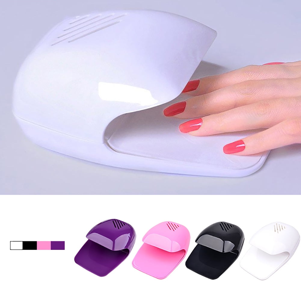 Portable Finger Toe Nail Polish Dryer Drying Blow Fan Manicure Art Tool Machine Black V1189-WXFWAL-20260319-01207