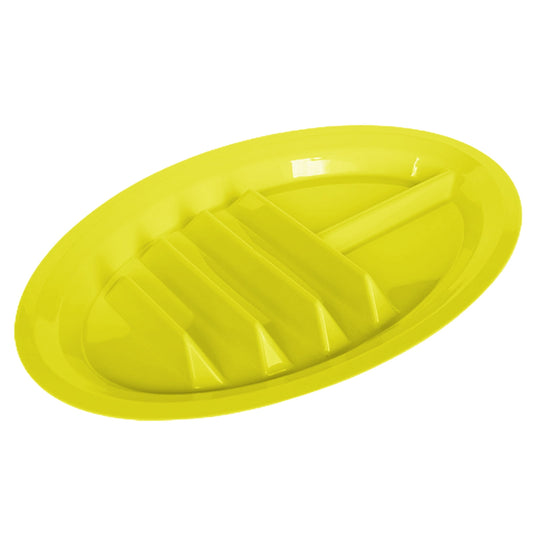 Ludlz Tacos Holder Plate Durable Easy to Clean Mexican Pancakes Corn Hot Dogs Cakes Toasts Food Tray for Home V1189-WXFWAL-20260319-01277