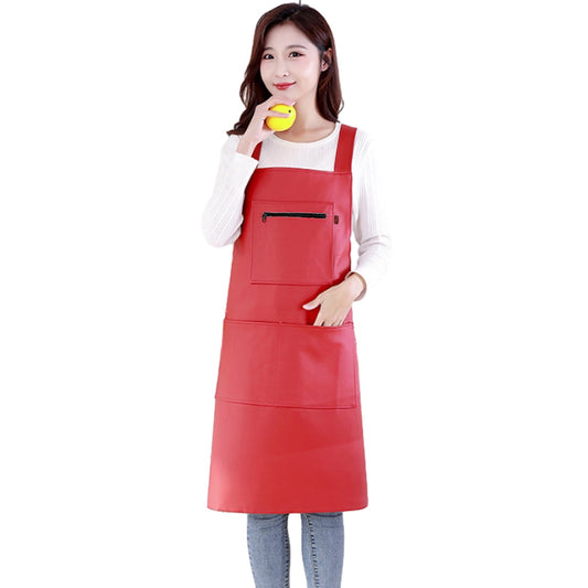 Waterproof Rubber Vinyl Apron - Heavy Duty Model - Stay Dry - Industrial Chemical Resistant Plastic - Leather V1189-WXFWAL-20260319-01340