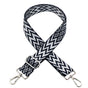 Replacement Crossbody Strap Handbag Guitar Strap Purse Shoulder Strap Adjustable Retro Jacquard - Dark blue V1189-WXFWAL-20260319-01349