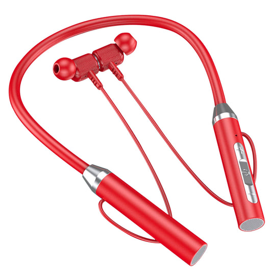 Neckband Bluetooth Headphones Wireless Earbuds with Microphone Flashlight Around the Neck Waterproof Sport V1189-WXFWAL-20260319-01357