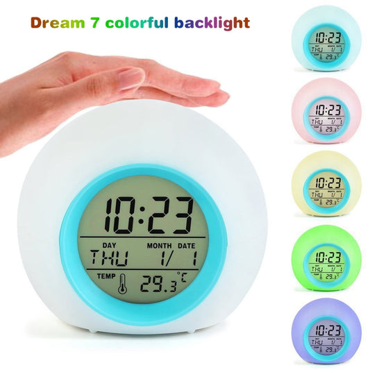 Kids Alarm Clock OK to Wake Alarm Clocks for Kids Toddlers Night Light Clock for Bedrooms with Children's V1189-WXFWAL-20260319-01360