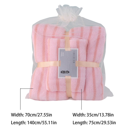 Bath Sheet Towels Oversized 40 X 80 Bath Towel Set Bath Towels Coral Velvet Soft Absorbent Bath Towels For V1189-WXFWAL-20260319-01386