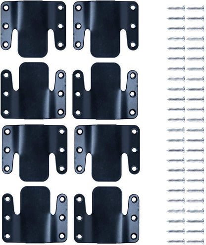 Universal Sectional Sofa Interlocking, Sectional Couch Connectors, Sofa Connector Bracket with Hardware- 4 V1189-WXFWAL-20260319-01387