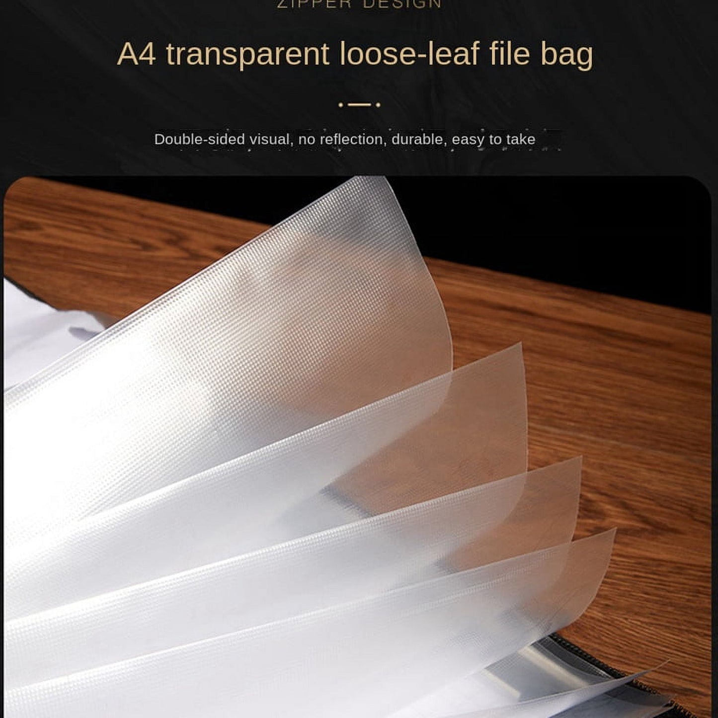 Zippered Portfolio Organizer, Leather Padfolio Binder, Professional Business Binder, Organizer for /Document V1189-WXFWAL-20260319-01465