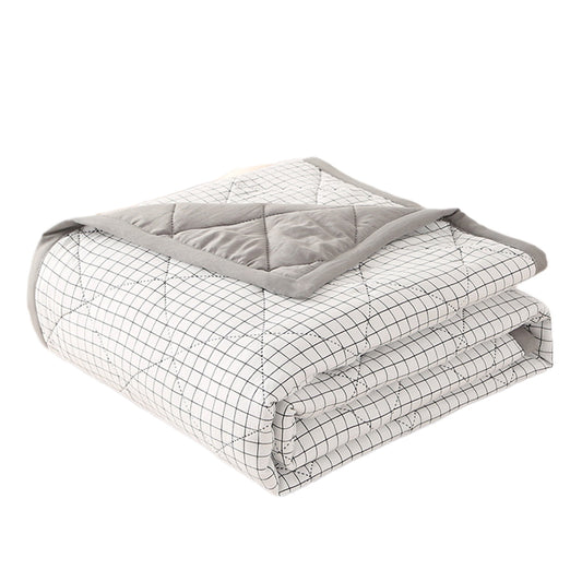 Summercome Cooling Quilt, Thin Quilts Summer Lightweight Comforter, Full Washed Cotton, Machine Washable, V1189-WXFWAL-20260319-01480