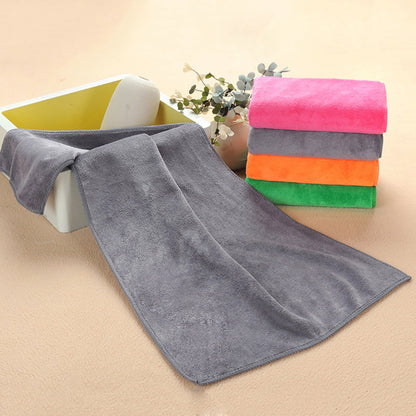 1Pc Microfiber Hair Towel Soft Super Absorbent Microfiber Microfiber Hair Towel Wraps Women for Gym Black V1189-WXFWAL-20260319-01492