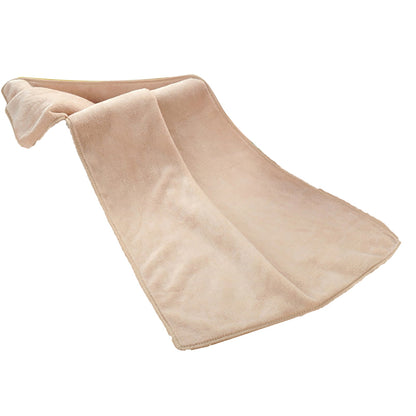 1Pc Microfiber Hair Towel Soft Super Absorbent Microfiber Microfiber Hair Towel Wraps Women for Gym Camel V1189-WXFWAL-20260319-01493