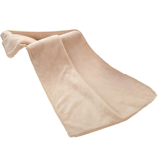 1Pc Microfiber Hair Towel Soft Super Absorbent Microfiber Microfiber Hair Towel Wraps Women for Gym Camel V1189-WXFWAL-20260319-01493