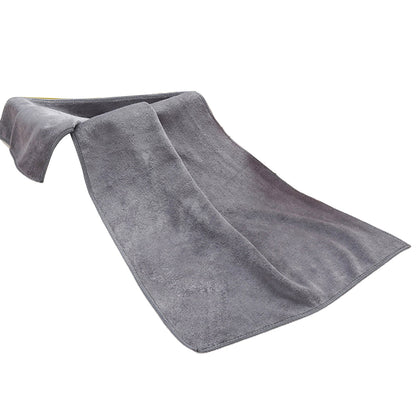 1Pc Microfiber Hair Towel Soft Super Absorbent Microfiber Microfiber Hair Towel Wraps Women for Gym Grey V1189-WXFWAL-20260319-01494