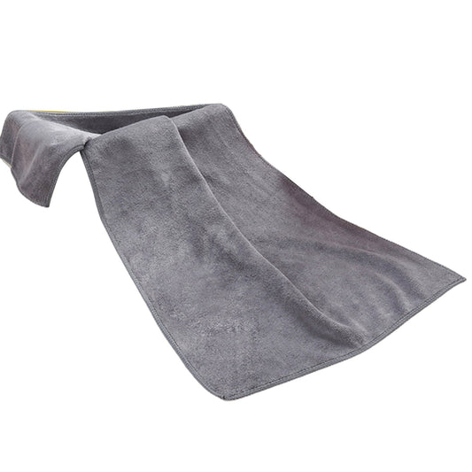 1Pc Microfiber Hair Towel Soft Super Absorbent Microfiber Microfiber Hair Towel Wraps Women for Gym Grey V1189-WXFWAL-20260319-01494