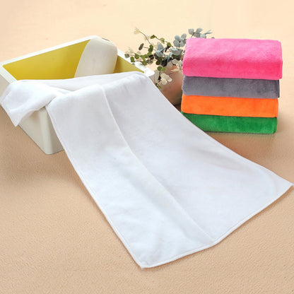 1Pc Microfiber Hair Towel Soft Super Absorbent Microfiber Microfiber Hair Towel Wraps Women for Gym White V1189-WXFWAL-20260319-01498
