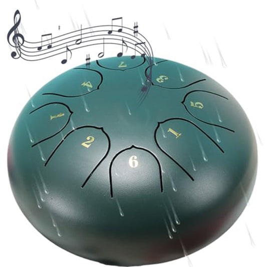 Rain Drum for Outside Garden,Chakra Drum for Rain Outdoor, Drum Rain Chime Waterproof,Rain Drum for Garden V1189-WXFWAL-20260319-01502