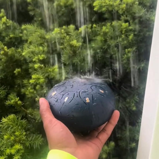 Rain Drum for Outside Garden,Chakra Drum for Rain Outdoor, Drum Rain Chime Waterproof,Rain Drum for Garden V1189-WXFWAL-20260319-01502