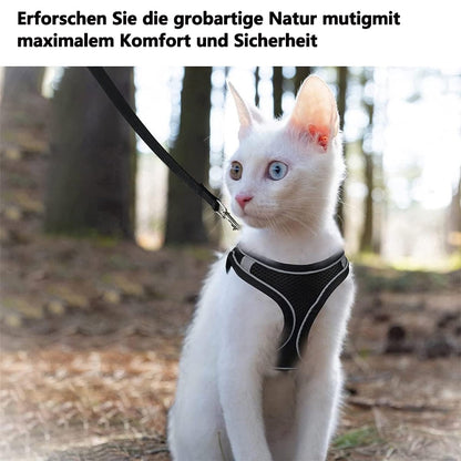 Escape-Proof Cat Harness & Leash Set for Cats, Kittens, Dogs, Puppies - XXS Size V1189-WXFWAL-20260319-01531