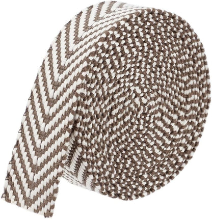5 Yards Polycotton Jacquard Arrow Ribbon Clothes Accessories Olive 1-1/2 inch(38mm) V1189-WXFWAL-20260319-01537