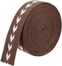 5 Yards Polycotton Jacquard Arrow Ribbon Clothes Accessories Olive 1-1/2 inch(38mm) V1189-WXFWAL-20260319-01545