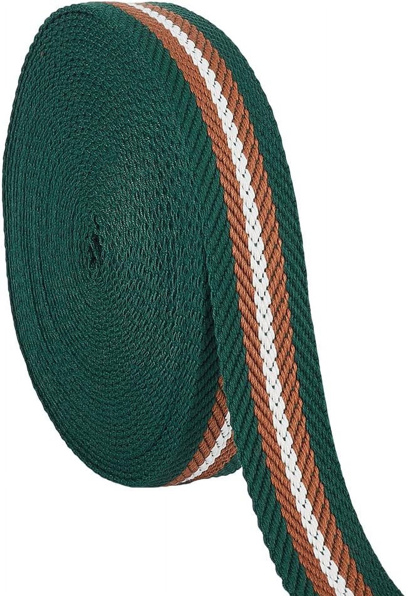 5 Yards Polycotton Jacquard Arrow Ribbon Clothes Accessories Olive 1-1/2 inch(38mm) V1189-WXFWAL-20260319-01547